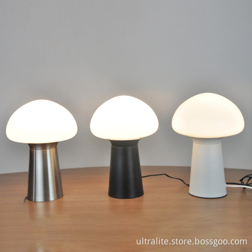 Decoration minimalist portable wireless mushroom led night light